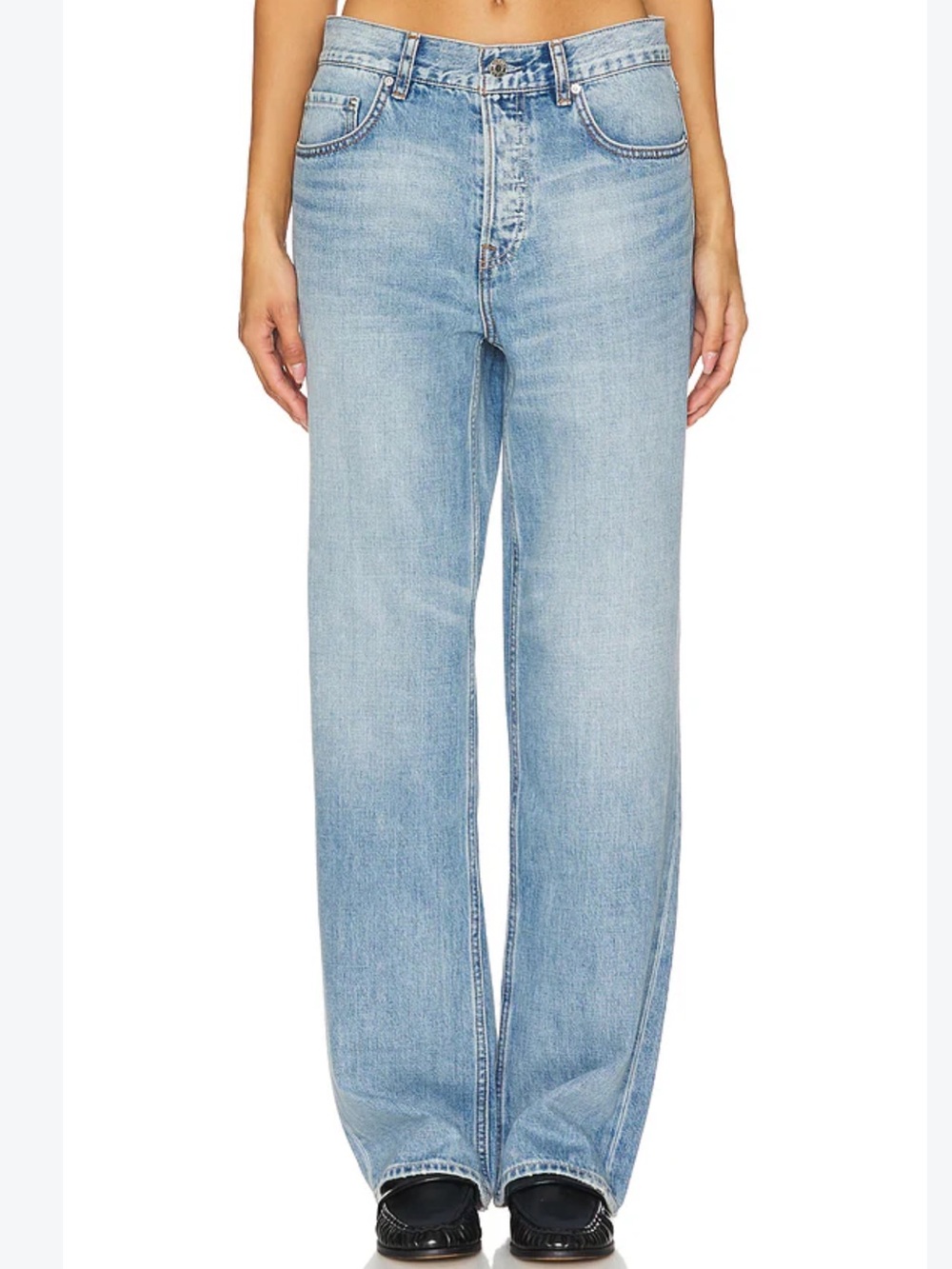 GRLFRND bella low rise boyfriend jean